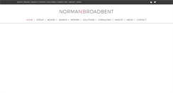 Desktop Screenshot of normanbroadbent.com